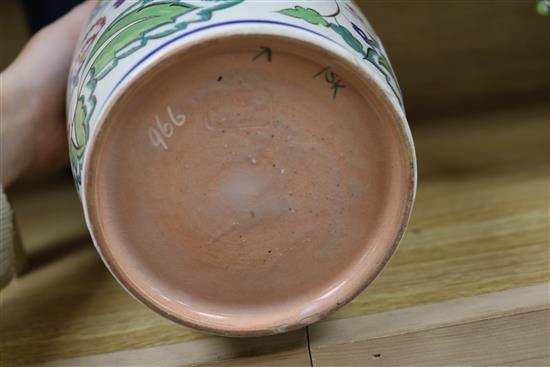 A Poole pottery vase H.25cm